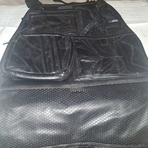 BIKERS LARGE ACCESSORY LEATHER BAG